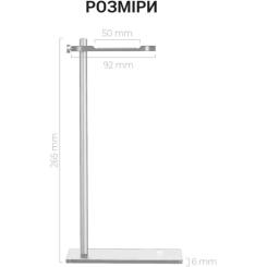 Подставка для гарнитуры OfficePro Aluminum Alloys Silver Фото 11