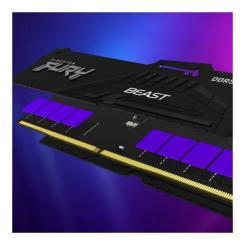 Модуль памяти для компьютера Kingston Fury (ex.HyperX) DDR5 128GB (2x64GB) 5600 MHz Beast RGB Фото 9