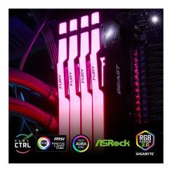 Модуль памяти для компьютера Kingston Fury (ex.HyperX) DDR5 128GB (2x64GB) 5600 MHz Beast RGB Фото 10