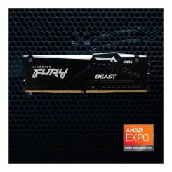 Модуль памяти для компьютера Kingston Fury (ex.HyperX) DDR5 128GB (2x64GB) 5600 MHz Beast RGB Фото 7