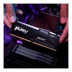 Модуль памяти для компьютера Kingston Fury (ex.HyperX) DDR5 128GB (2x64GB) 5600 MHz Beast RGB Фото 8