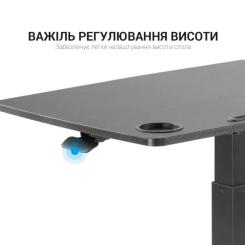 Приставной стол OfficePro з регулюванням ODM380B Фото 5