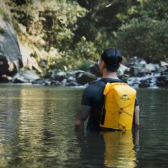Рюкзак туристический Naturehike водонепроникний NH21FSB04 40л бежевий Фото 1