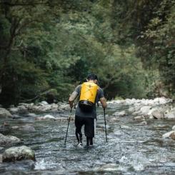 Рюкзак туристический Naturehike водонепроникний NH21FSB04 40л бежевий Фото 2