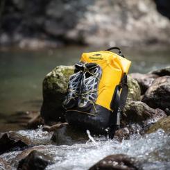 Рюкзак туристический Naturehike водонепроникний NH21FSB04 40л бежевий Фото 4