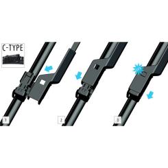 Щетка стеклоочистителя OXIMO 600+475 мм Фото 3