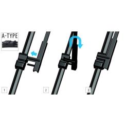 Щетка стеклоочистителя OXIMO 650/450 мм Фото 1