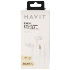 Наушники Havit HV-E330P White Фото 2