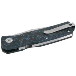 Нож Maserin Power, Magnacut, fat carbon arctic blue Фото 3