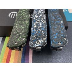 Нож Maserin Power, Magnacut, fat carbon arctic blue Фото 6