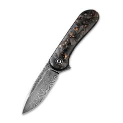 Нож Civivi Elementum, Damascus, Carbon Fiber Фото 1