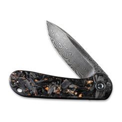 Нож Civivi Elementum, Damascus, Carbon Fiber Фото 4