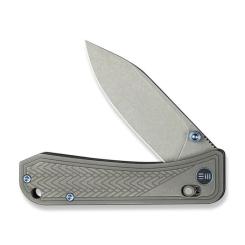 Нож Weknife Bougie Banter, Stonewash, титан Фото 4