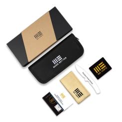 Нож Weknife Bougie Banter, Stonewash, титан Фото 8