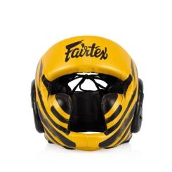 Боксерский шлем Fairtex HG16 Gold L Фото 2