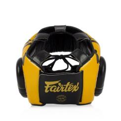 Боксерский шлем Fairtex HG16 Gold L Фото 3