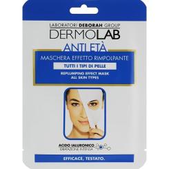 Маска для лица Dermolab Replumping Effect Mask Тканевая Фото