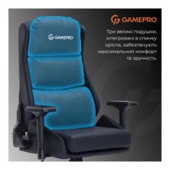 Кресло игровое GamePro GC695B Black Фото 8