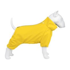Дождевик для животных WAUDOG Clothes водонепроницаемый M45 желтый Фото 2
