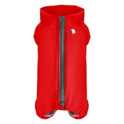 Дождевик для животных WAUDOG Clothes водонепроницаемый S30 красный Фото