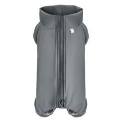 Дождевик для животных WAUDOG Clothes водонепроницаемый S40 серый Фото