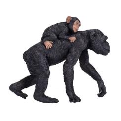 Фигурка Mojo Шимпанзе с малышом Фото 1