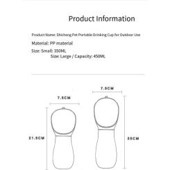 Посуда для собак Lapka Переносна поїлка Фото 3