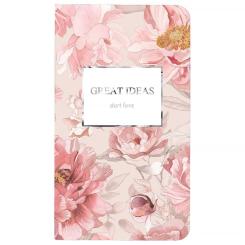 Еженедельник Axent датированный 2026 Pocket 90х150, Peony Dreams Фото 1