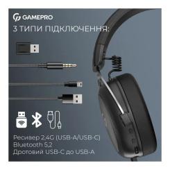 Наушники GamePro Asgard Skald 4-Mode Black Фото 5