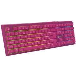 Клавиатура Canyon Fortnax Bluetooth/Wireless/ USB UA Pink Фото 2