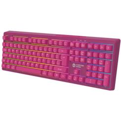 Клавиатура Canyon Fortnax Bluetooth/Wireless/ USB UA Pink Фото 3