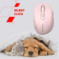 Мышка Canyon OnClick 20 Wireless White Фото 7