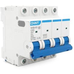 Автоматический выключатель CHINT NXB-63-4P-C63 Фото