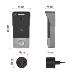 Дверной звонок EMOS H4033 IP-20PoE Wi-Fi Фото 11