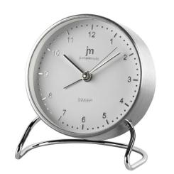 Настольные часы Lowell будильник, сріблястий Фото