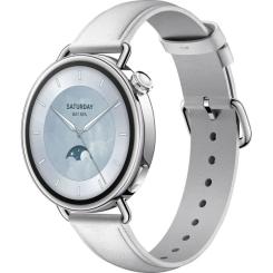 Смарт-часы Xiaomi Watch S4 41mm Leather Strap Білий BHR07VUGL Фото