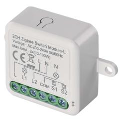 Модуль управления умным домом EMOS H5104 ZigBee 3.0 2-Channel Фото 4