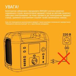 Зарядная станция Choetech BS0061 1200W 1024Wh Фото 11