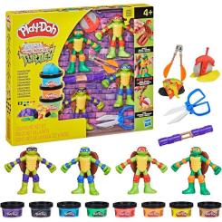 Набор для творчества Hasbro Play-Doh Черепашки-ніндзя Ковабунга Фото 3