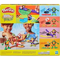 Набор для творчества Hasbro Play-Doh Черепашки-ніндзя Ковабунга Фото 4