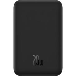 Батарея универсальная Baseus Magnetic Mini Wireless 20000mAh 20W, Black Фото