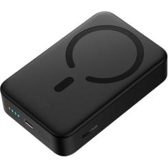 Батарея универсальная Baseus Magnetic Mini Wireless 20000mAh 20W, Black Фото 5