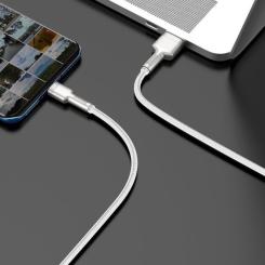 Дата кабель Baseus USB to USB-C 1.0m 6A 66W white Фото 4