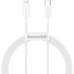 Дата кабель Baseus USB-C to Lightning 2.0m 20W white Фото