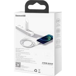 Дата кабель Baseus USB-C to Lightning 2.0m 20W white Фото 4