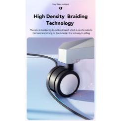 Дата кабель Essager USB-C to Lightning 2.0m 20W blue Фото 8