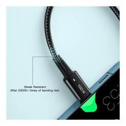 Дата кабель Essager USB-C to USB-C 1.0m 100W black Фото 5