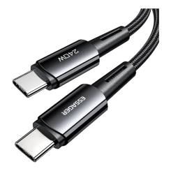 Дата кабель Essager USB-C to USB-C 1.0m 240W Фото 1
