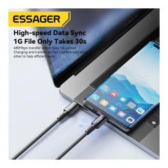 Дата кабель Essager USB-C to USB-C 1.0m 240W Фото 4