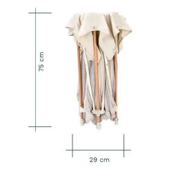 Детский манеж Tutti Bambini Hexa бежевый Фото 7